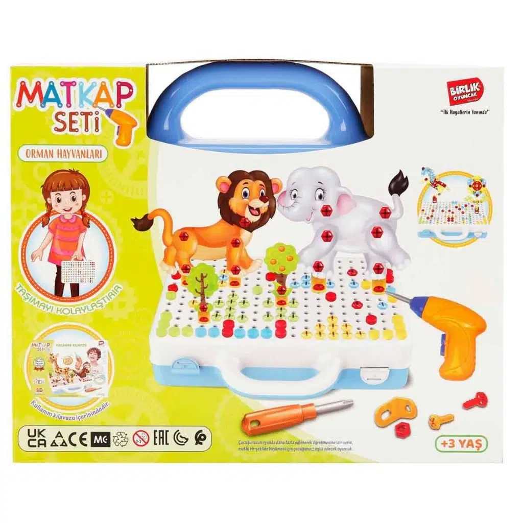 3D Eğitici Matkap Seti URT014-001