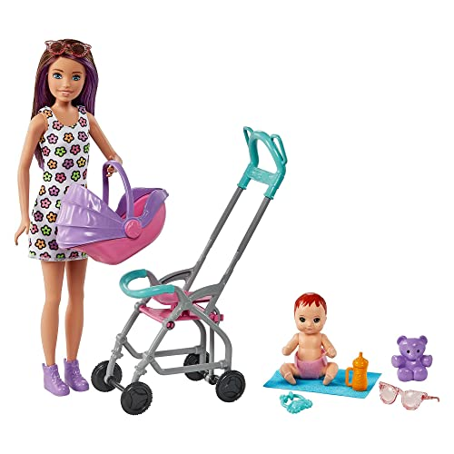 Barbie Bebek Bakıcısı Bebeği ve Aksesuarları Oyun Seti FHY97-GXT34 Barbie Bebek Bakıcısı Bebeği ve Aksesuarları Oyun Seti FHY97-GXT34