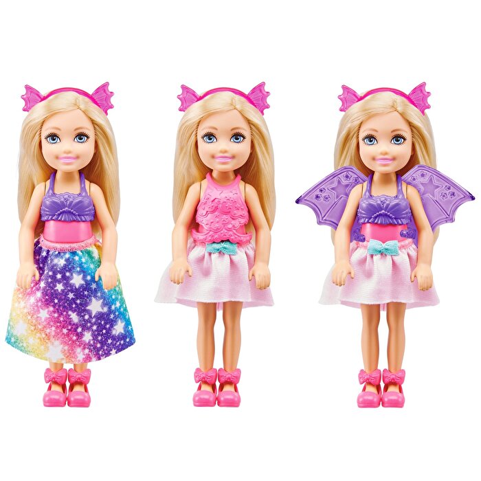Barbie Dreamtopia Chelsea ve Kostümleri Oyun Seti GTF40 Barbie Dreamtopia Chelsea ve Kostümleri Oyun Seti GTF40