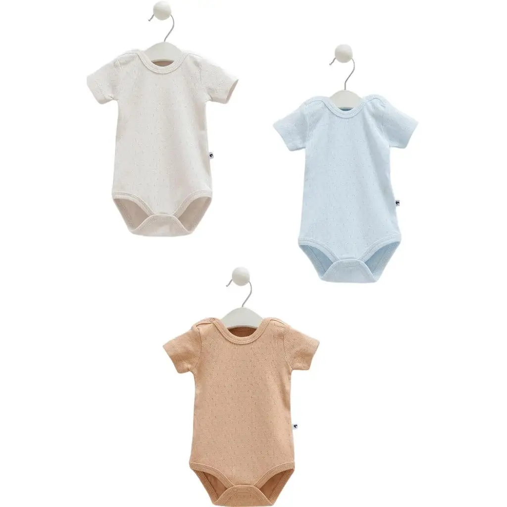 Caramell %100 Pamuk 3'lü Atlet Body A.Gri CRML.AGRİ.BE1507