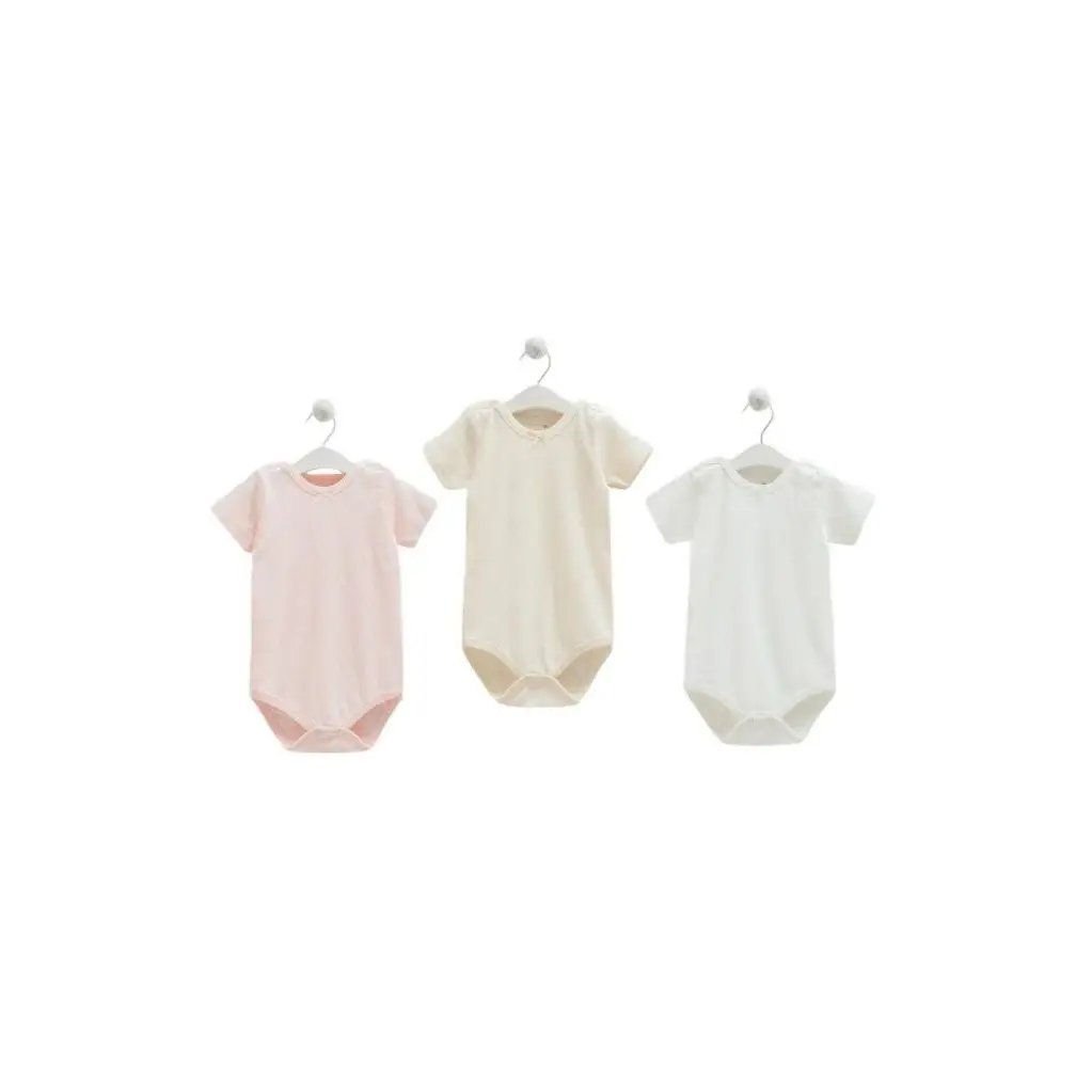 Caramell %100 Pamuk 3'lü Atlet Body Bej CRML.BEJ.BK1513