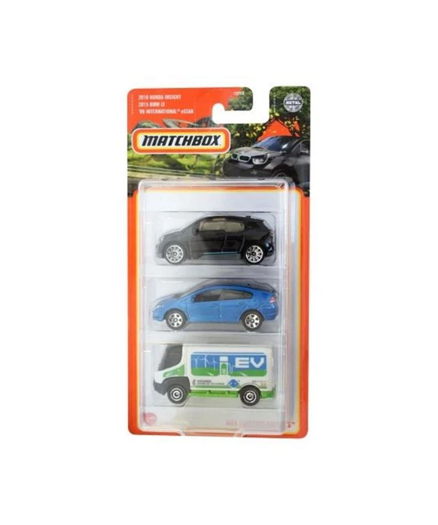 Matchbox Üçlü Araba Seti MBX Electric Drivers C3713-HFK10 Matchbox Üçlü Araba Seti MBX Electric Drivers C3713-HFK10