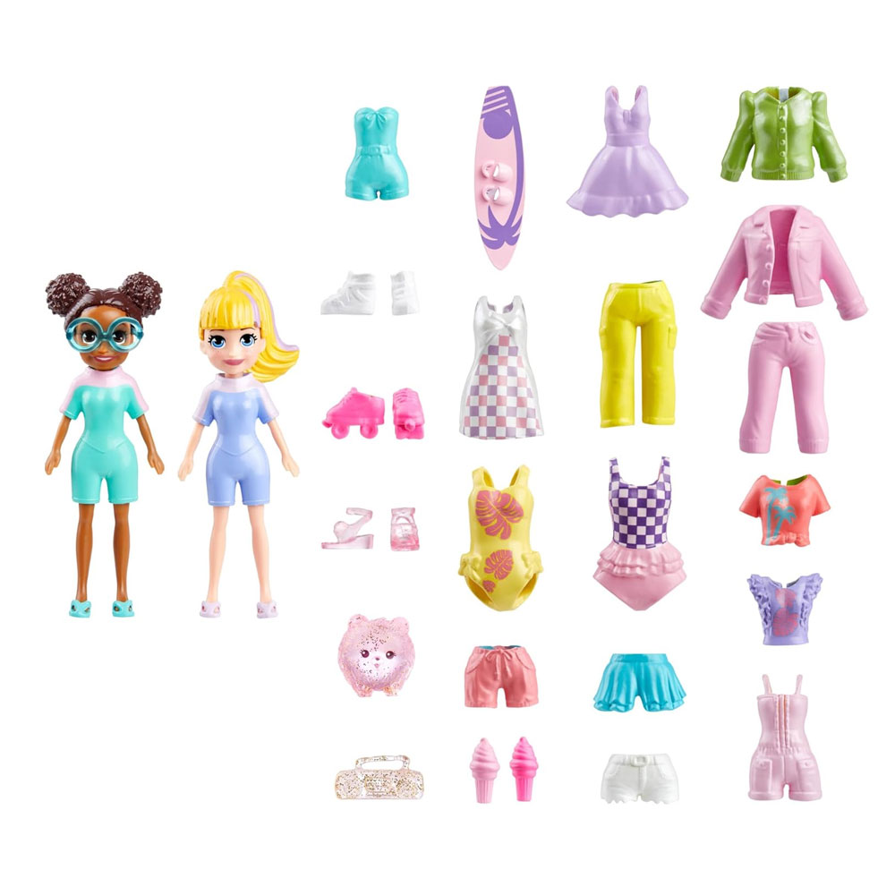 Polly Pocket ve Arkadaşları Farklı Moda Aksesuarları Oyun Setleri HNF51-HRD61 Polly Pocket ve Arkadaşları Farklı Moda Aksesuarları Oyun Setleri HNF51-HRD61