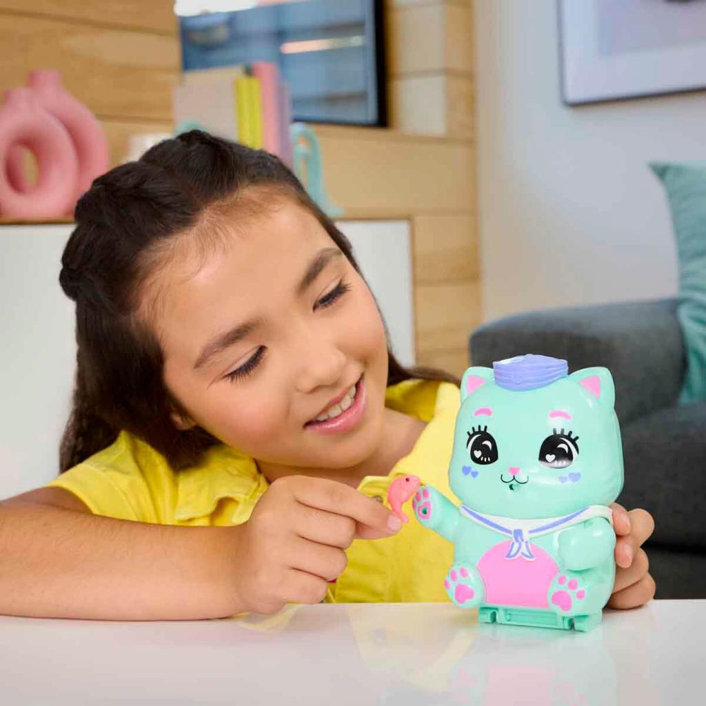 Polly Pocket ve Maceraları Kompakt Oyun Seti Kedi JFG56-JCR37 Polly Pocket ve Maceraları Kompakt Oyun Seti Kedi JFG56-JCR37