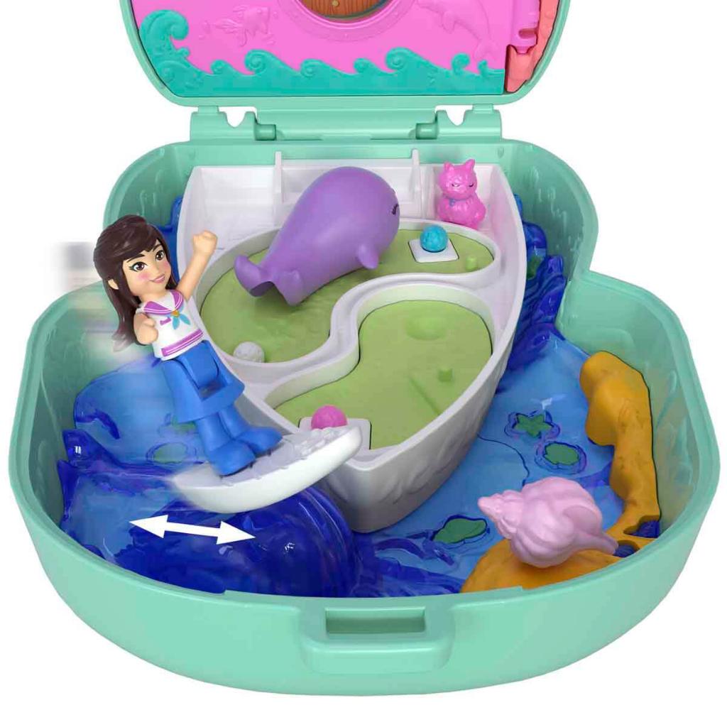 Polly Pocket ve Maceraları Kompakt Oyun Seti Kedi JFG56-JCR37 Polly Pocket ve Maceraları Kompakt Oyun Seti Kedi JFG56-JCR37
