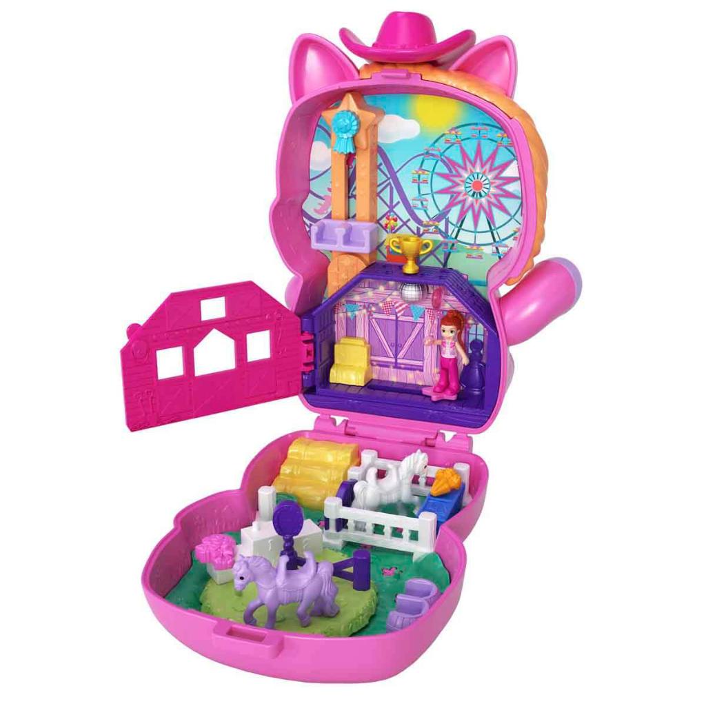 Polly Pocket ve Maceraları Kompakt Oyun Seti Midlli JFG56-JCR39 Polly Pocket ve Maceraları Kompakt Oyun Seti Midlli JFG56-JCR39