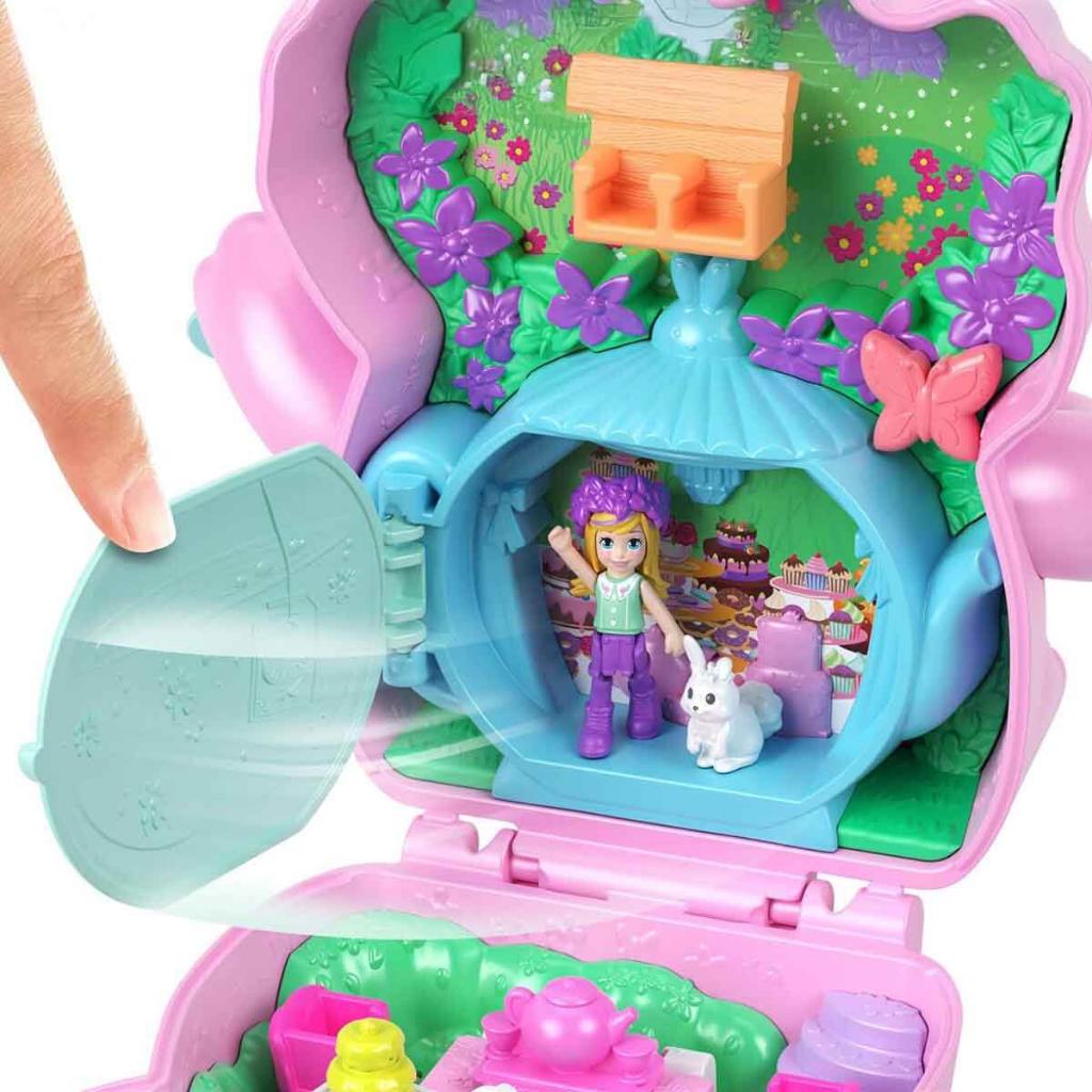 Polly Pocket ve Maceraları Kompakt Oyun Seti Tavşan JFG56-JCR40 Polly Pocket ve Maceraları Kompakt Oyun Seti Tavşan JFG56-JCR40